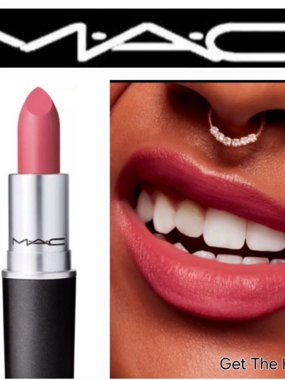 MAC Cosmetics Matte Lipstick — Rose-Mauve Pink